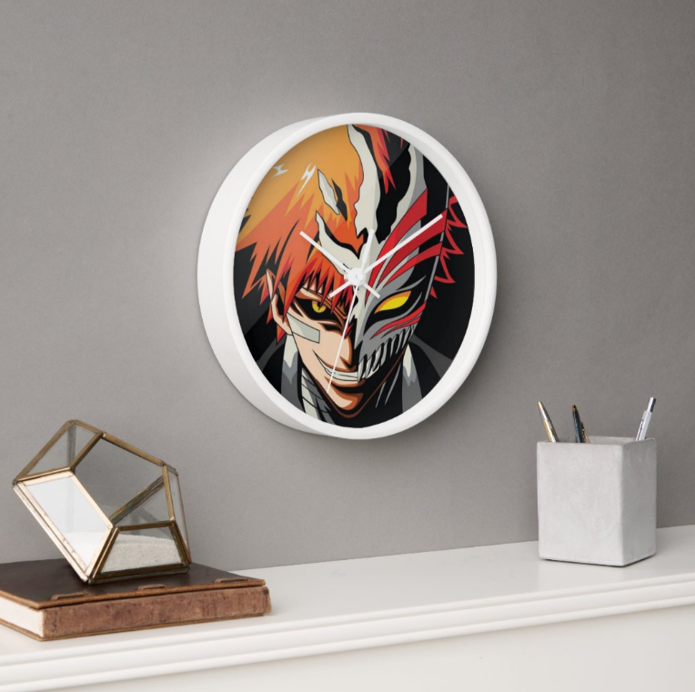 Dual Spirit Anime Wall Clock