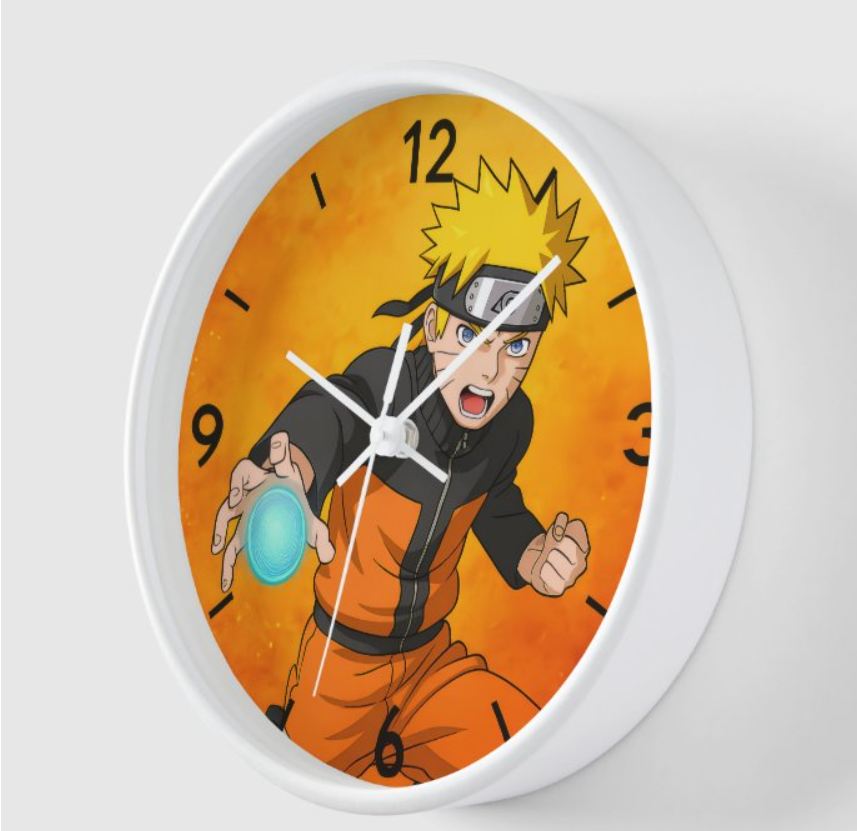 Anime Action Wall Clock