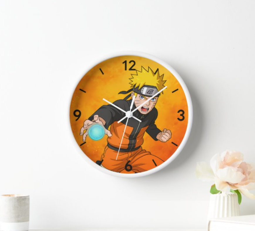 Anime Action Wall Clock