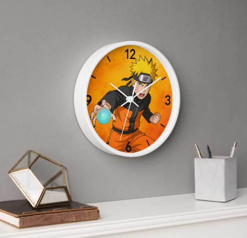 Anime Action Wall Clock