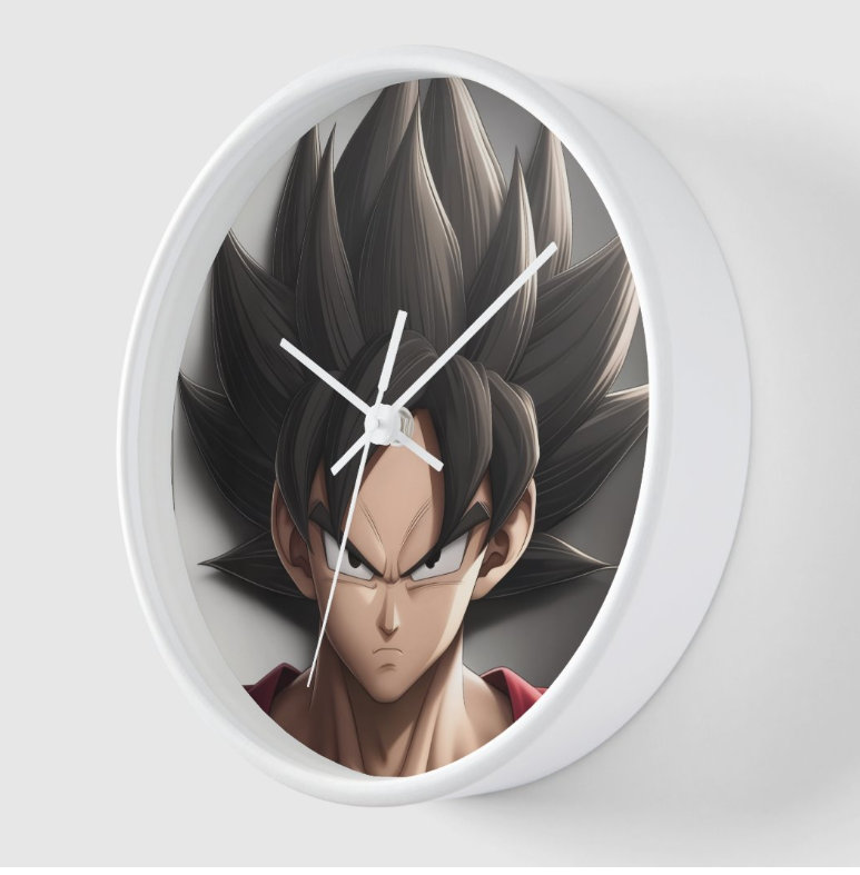 Saiyan Warrior Wall Clock