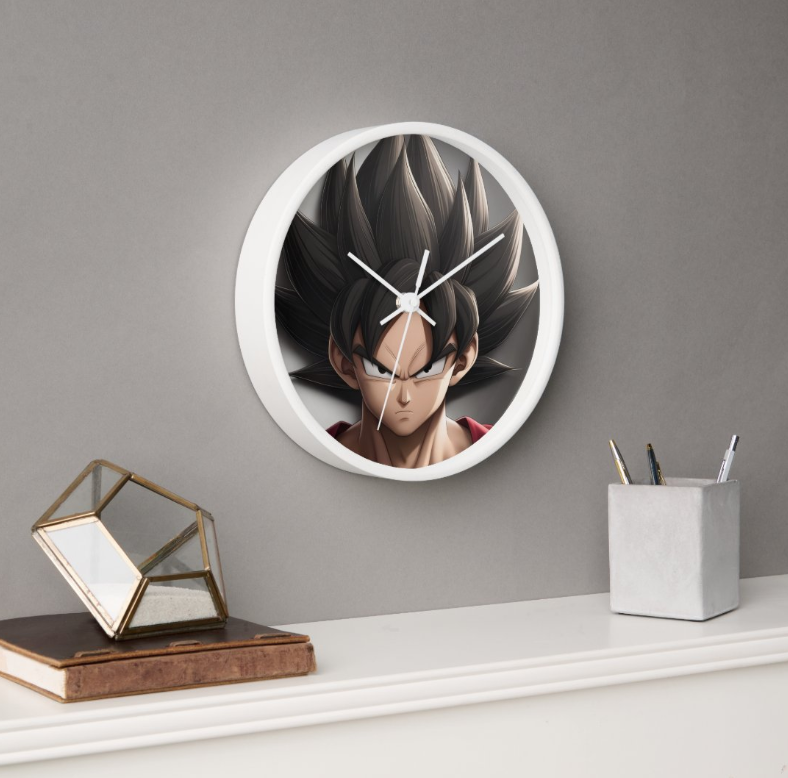 Saiyan Warrior Wall Clock