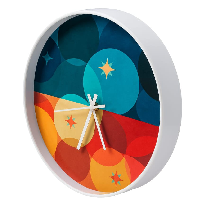 Modern Geometric Wall Clock