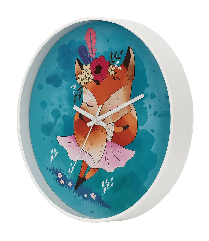 Cute Cartoon Deer Wall Clock